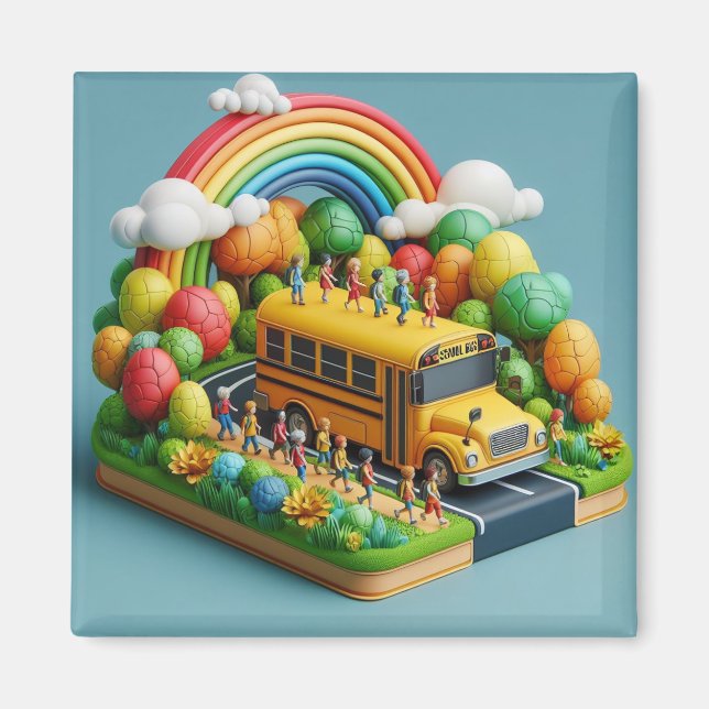 Back To School Day Magnet (Front)