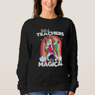 Back To School Ed Teacher Squad Unicorn Magical Te Sweatshirt
