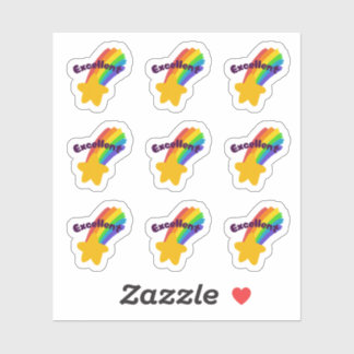 Back to School "Excellent" Stickers