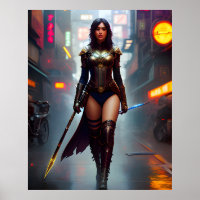 Back to School Female Super Hero Art