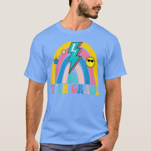 Back To School Fifth Grade 5th Grade Rainbow Teach T-Shirt