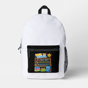 Back to School First Day Adventures Kids Printed Backpack