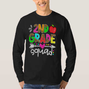 Back To School First Day Of 2nd Grade Squad Teache T-Shirt