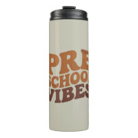 Back to School First Day of Pre-K Preschool Groovy