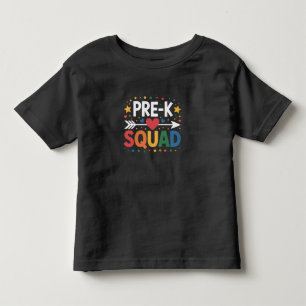 Back to School First Day of Pre-K Preschool  Toddler T-Shirt