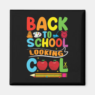 Back To School First Day Of School Teachers Kids Magnet
