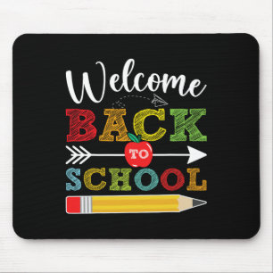 Back To School First Day Of School Teachers Mouse Pad