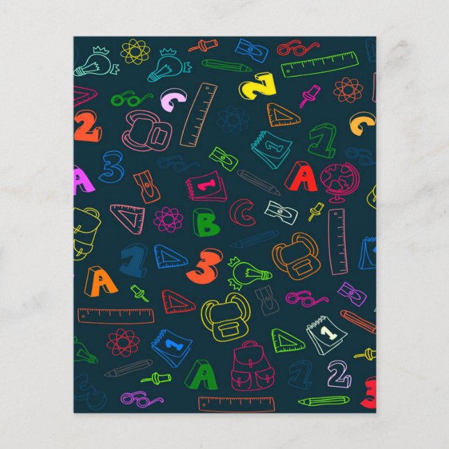 Back to school flyer (Front)