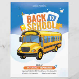 Back To School Flyer Template