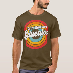 Back to School for Teachers, Retro Early Childhood T-Shirt