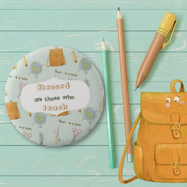 Back to School Friends  6 Cm Round Badge (Creator Uploaded)