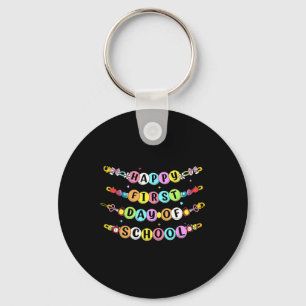 Back To School Friendship Bracelet First Day Of Sc Key Ring