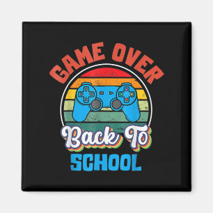 Back to School Fun Game Over Teacher Student Contr Magnet