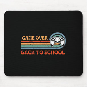 Back To School Fun Game Over Teacher Student Video Mouse Pad