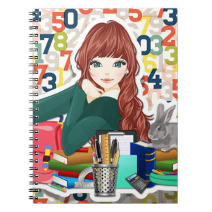 Back to School Fun Numbers Makes Learning Exciting Notebook