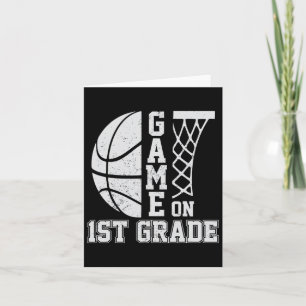 Back To School Game On 1st Grade Fun Basketball Ki Card