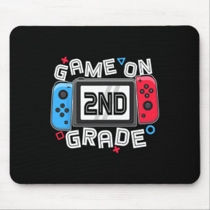 Back To School Game On 2nd Grade Fun Gamer Kids Bo Mouse Pad