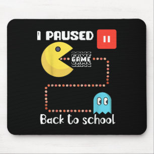Back To School Gamer Squad I Paused My Game  Mouse Pad