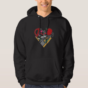 Back To School Geek Nerd Math Science Teacher Ma Hoodie