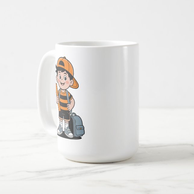 BACK TO SCHOOL, GET READY FOR A NEW ADVENTURE COFFEE MUG (Front Left)