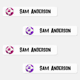 Back to School Girls Soccer Kids Name