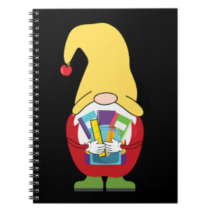 Back to School Gnome  Notebook