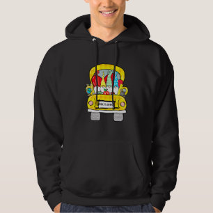 Back To School Gnomes School Truck Hoodie