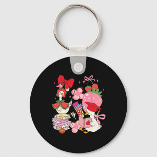 Back To School Goose Key Ring