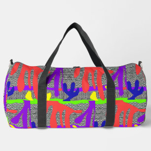 Back To School Hand Jive School Travel Hiking  Duffle Bag