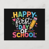 Back To School Happy First Day Of School Teacher B