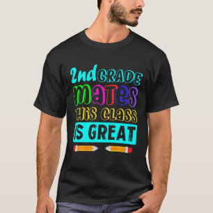 Back To School Hello 2Nd Grade Here I Come Middle T-Shirt