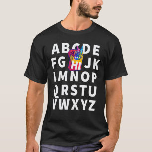 Back To School Hi Alphabet Pre K Kindergarten Teac T-Shirt
