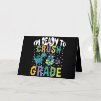 Back To School I'm Ready To Crush 8th Grade Dino