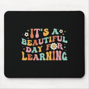 Back To School It's Beautiful Day For Learning Tea Mouse Pad