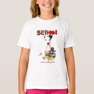 Back To School - Jack Russell Terrier T-Shirt