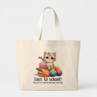 Back To School? Just Give Me Yarn