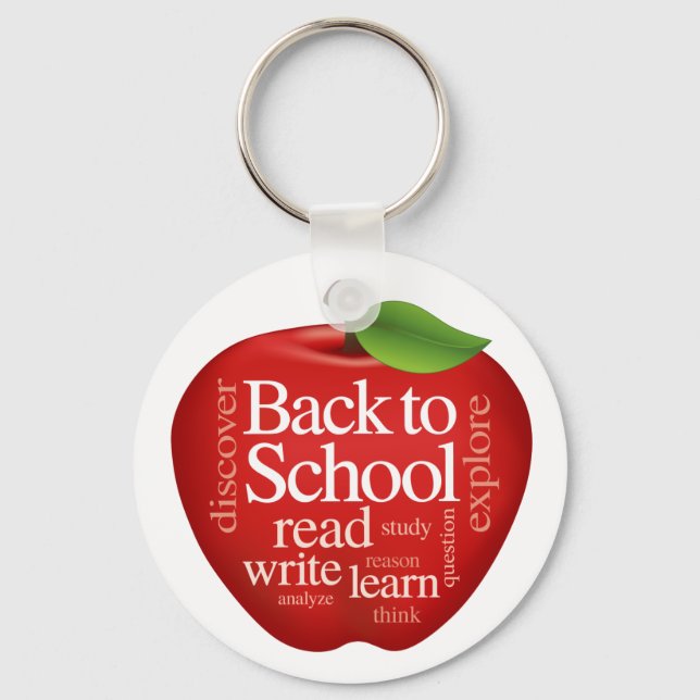 Back to School Key Ring (Front)