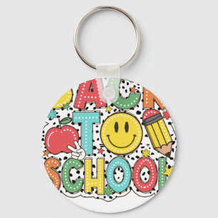 back to school key ring
