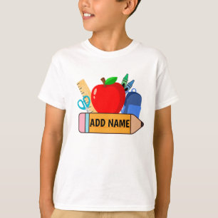 Back to School Kids Name Shirt - Personalised Kids