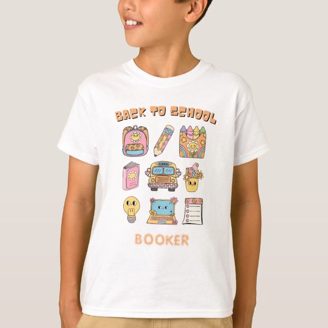 Back to School Kids T-Shirt (Front)