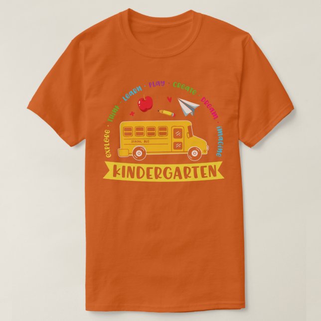 Back to school-kindergarten (2) T-Shirt (Design Front)