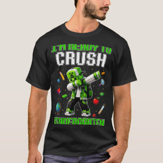 Back To School Kindergarten Boys Gamer First Day T-Shirt