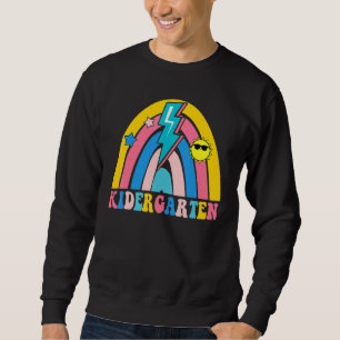 Back To School Kindergarten Rainbow Teacher Studen Sweatshirt