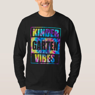 Back To School Kindergarten Vibes 1st Day Teacher  T-Shirt