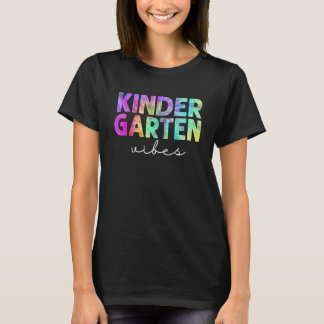Back To School Kindergarten Vibes Student Teacher T-Shirt