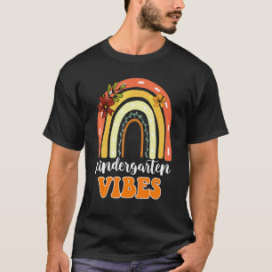 Back To School Kindergarten Vibes Student Teacher T-Shirt