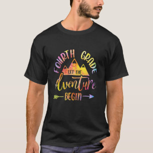 Back To School Let The Fourth Grade Adventure Beg T-Shirt