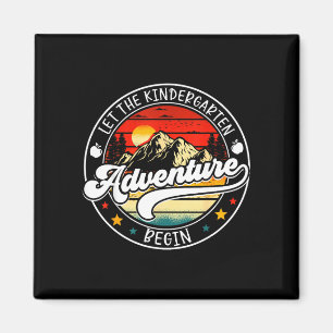 Back to school let the kindergarten adventure magnet