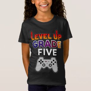 Back to School Level Up Grade Six T-Shirt