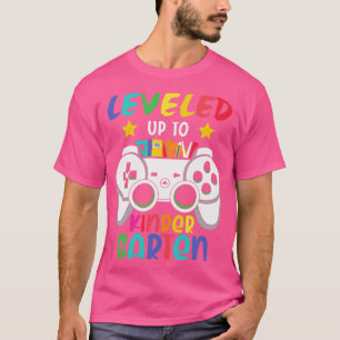 Back to school- levelled up to kindergarten T-Shirt